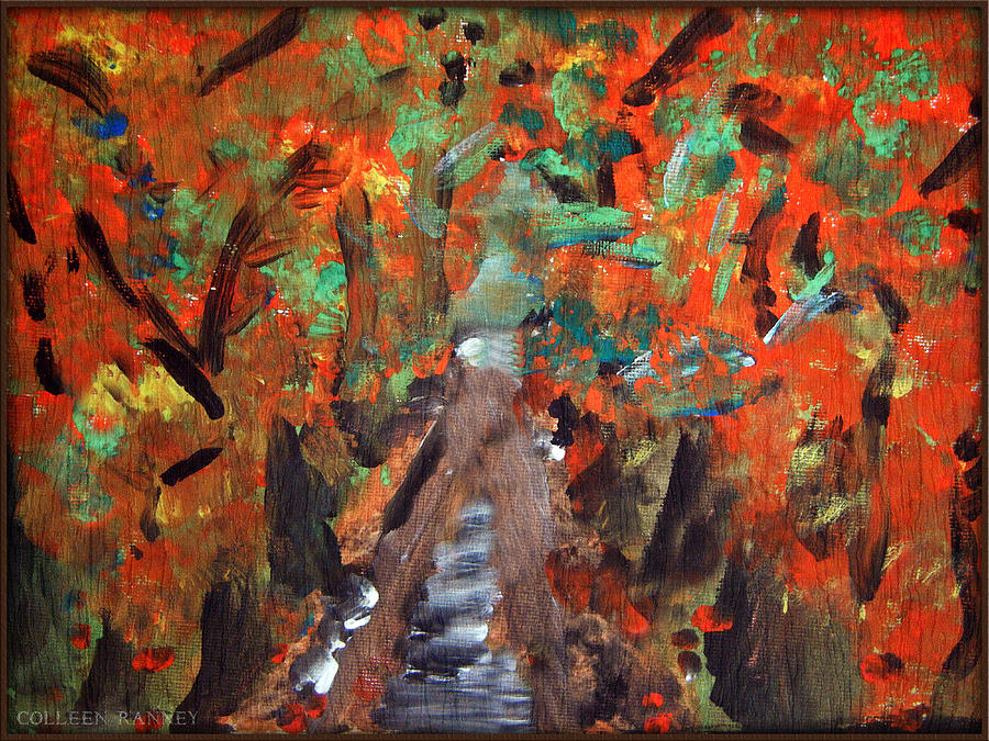 Seasons Painting - Fall by Colleen Ranney by Colleen Ranney Seasons Painting - Fall by Colleen Ranney by Colleen Ranney