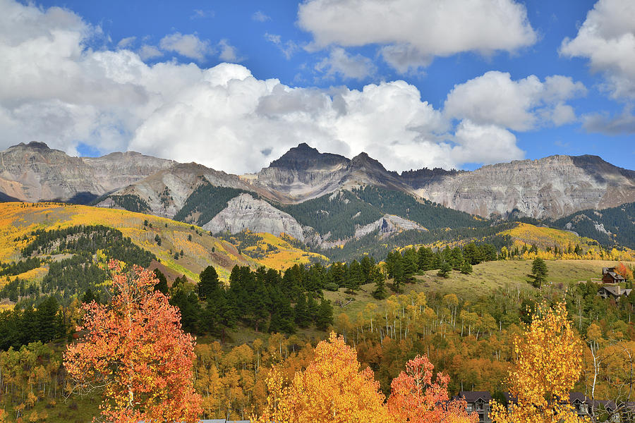 Fall Color in Telluride Photograph by Ray Mathis