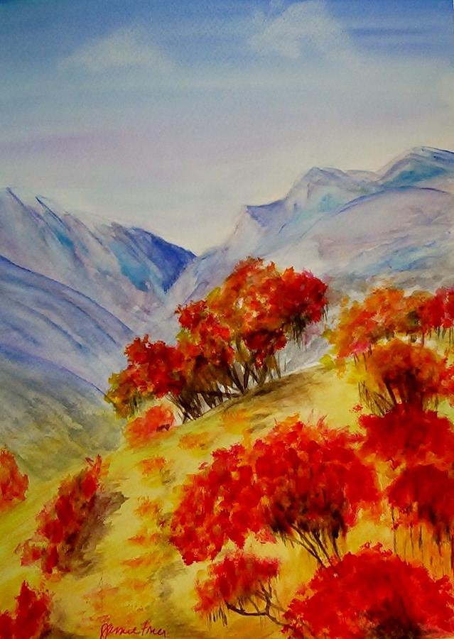 Fall Color Painting by Jamie Frier
