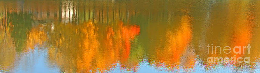 Fall Color Reflections  2323 Photograph by Jack Schultz