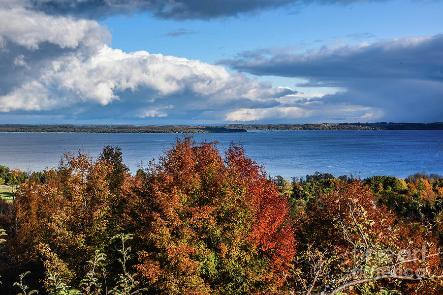 Fall Colors and Grand Traverse Bay by Grace Grogan Fall Colors and Grand Traverse Bay by Grace Grogan
