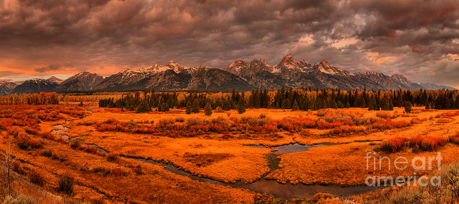 Fall Colors At Blacktail Ponds Photograph by Adam Jewell