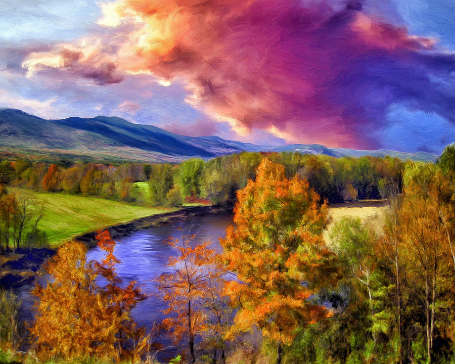 Fall Colors Painting by Dominic Piperata