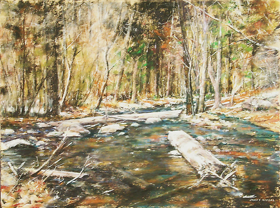 Landscape Painting - Fall Colors by James Roybal Landscape Painting - Fall Colors by James Roybal