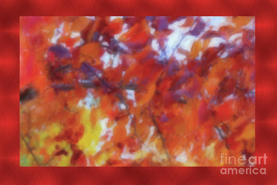 Fall Colors Watercolor Painting by Donna L Munro