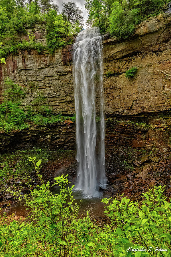 Nature Photograph - Fall Creek Falls by Christopher Holmes