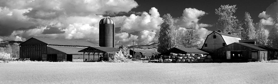 Fall Day Farm Photograph by Bill Kellett