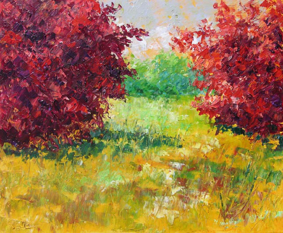 Fall Painting by Frederic Payet