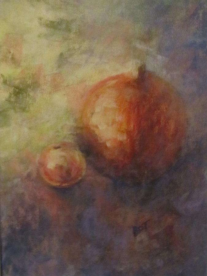 Fall Fruit Painting by Barbara OToole