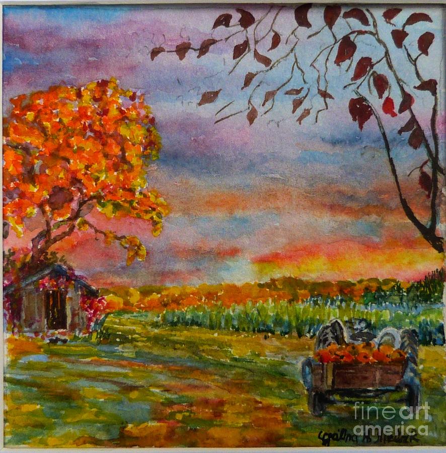 Fall Painting by Galina Melnik | Fine Art America