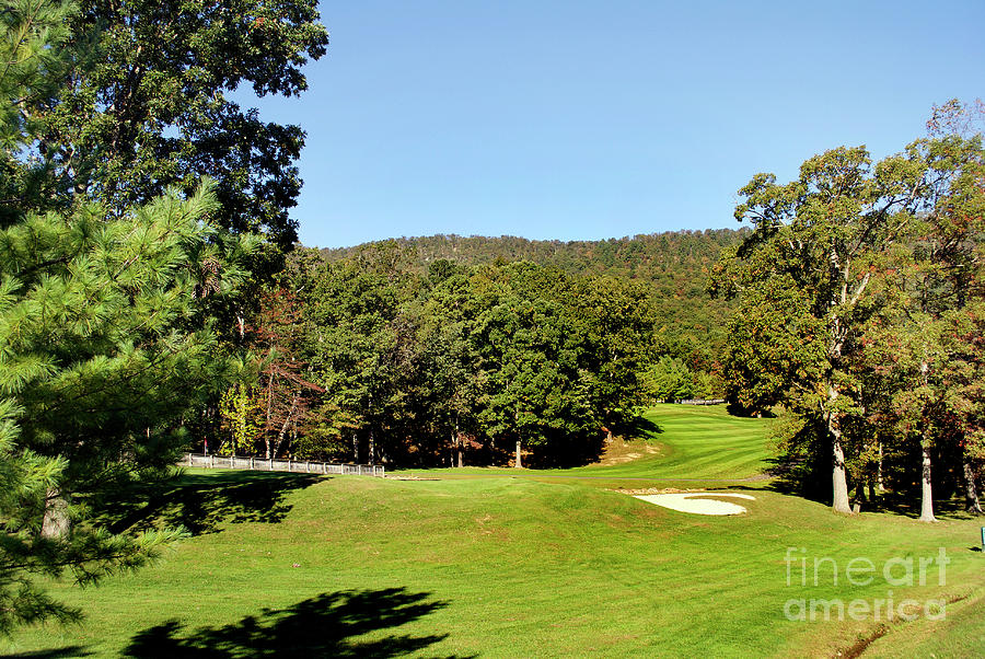 Fall Golf Photograph by Skip Willits