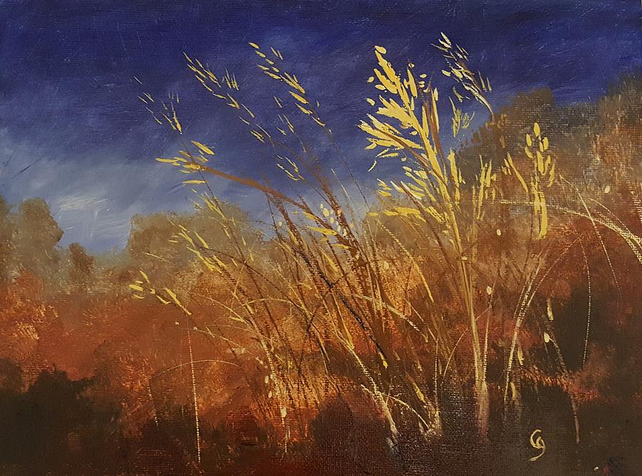 Fall Grass           53 Painting by Cheryl Nancy Ann Gordon