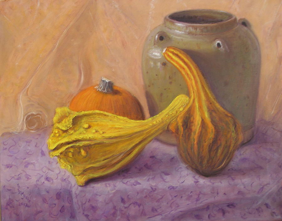 Fall Harvest #4 Painting by Donelli  DiMaria