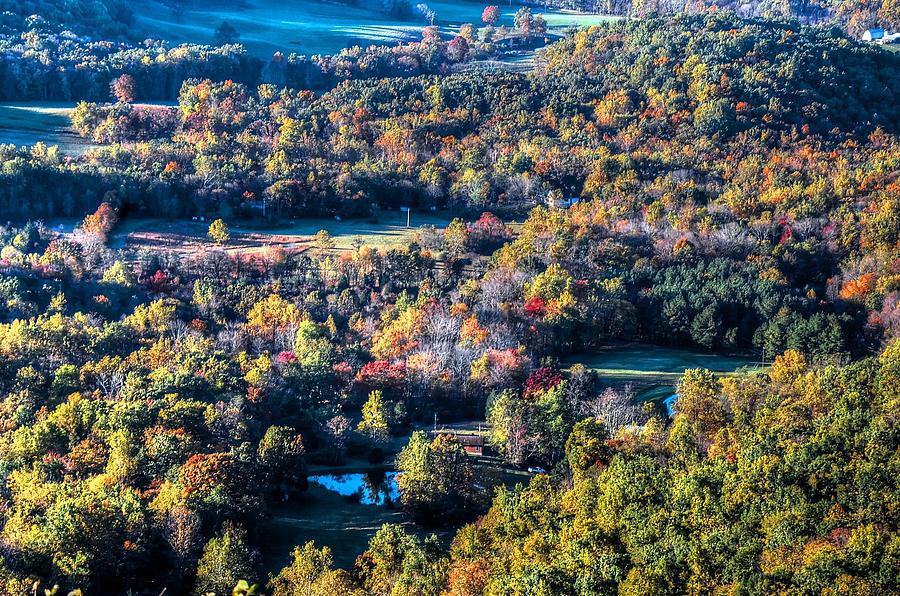 Fall in Shenandoah Valley Photograph by Ronda Ryan