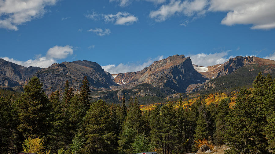 Fall in the Rockies Photograph by Ronald Lutz