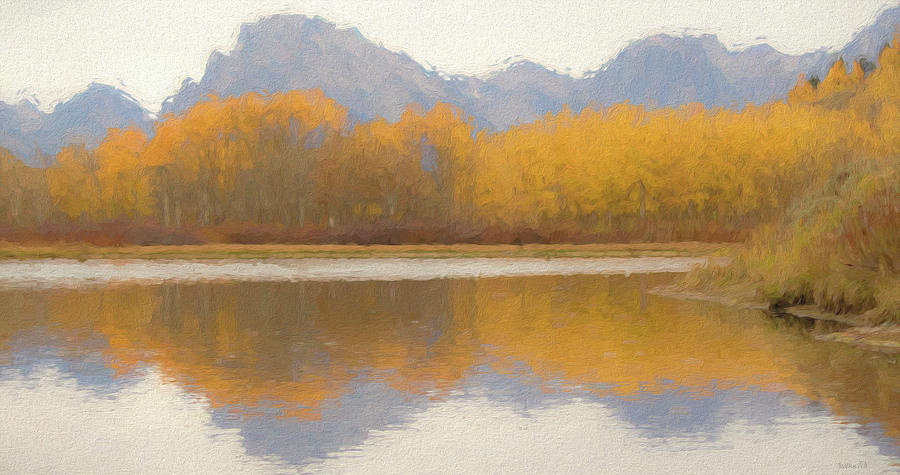 Fall in the Tetons Photograph by Teresa Wilson