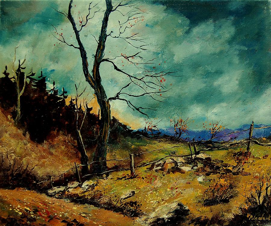 Tree Painting - Fall landscape 56 by Pol Ledent
