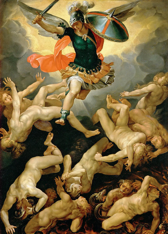 Fall of the Rebel Angels by Giuseppe Cesari