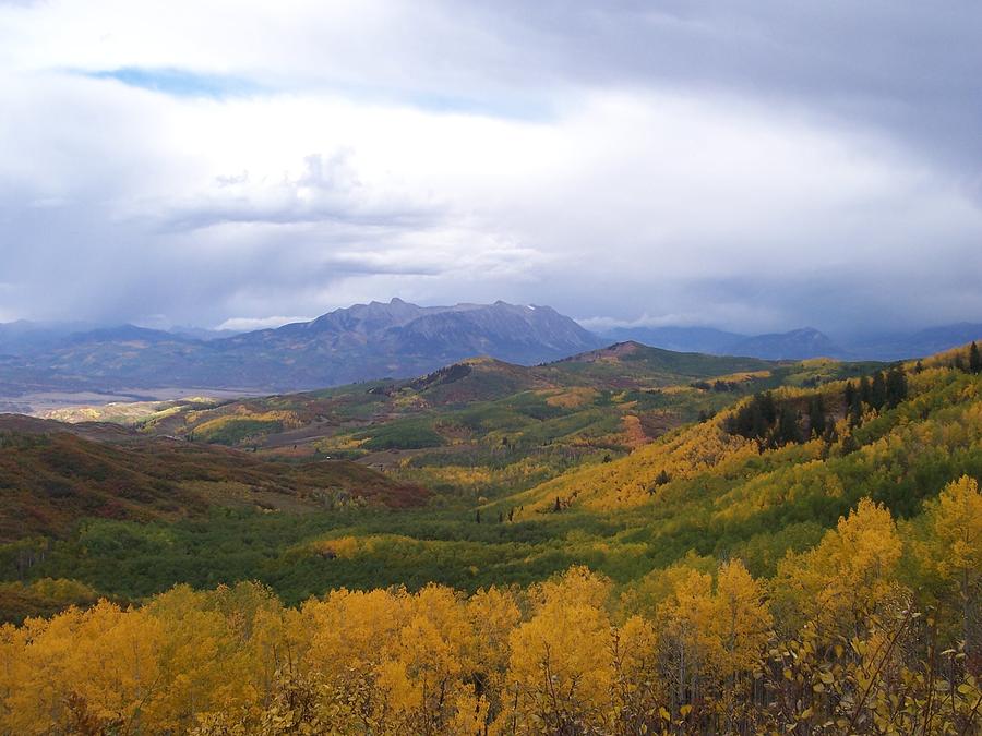Fall on McClure Pass Photograph by Tina Barnash Fine Art America