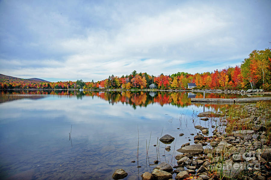 Fall on Porter Lake Photograph by Alana Ranney - Fine Art America
