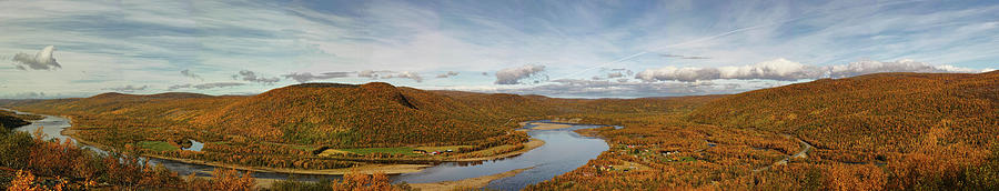 Fall Panorama Photograph by Pekka Sammallahti