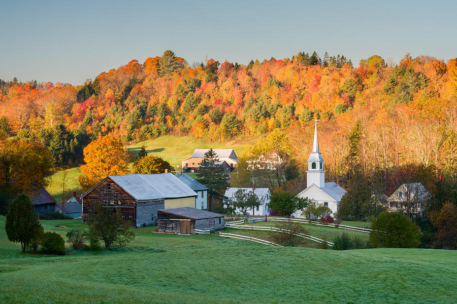 Fall Pastoral Photograph by Michael Blanchette