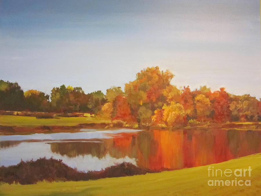 Fall Perfection Painting by Elizabeth Carr