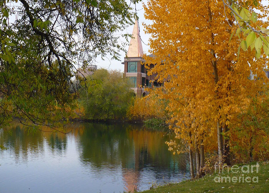 Fall Pond  Photograph by Carol Groenen
