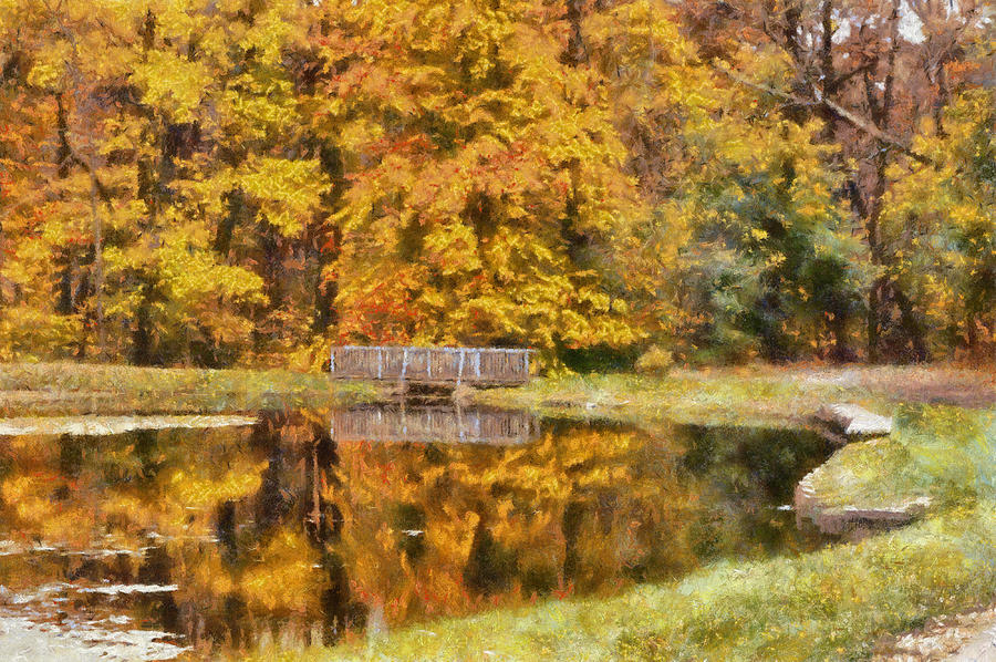 Fall Pond Photograph
