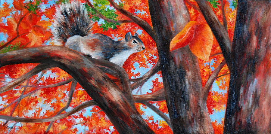Fall Painting by Rachel Lawson