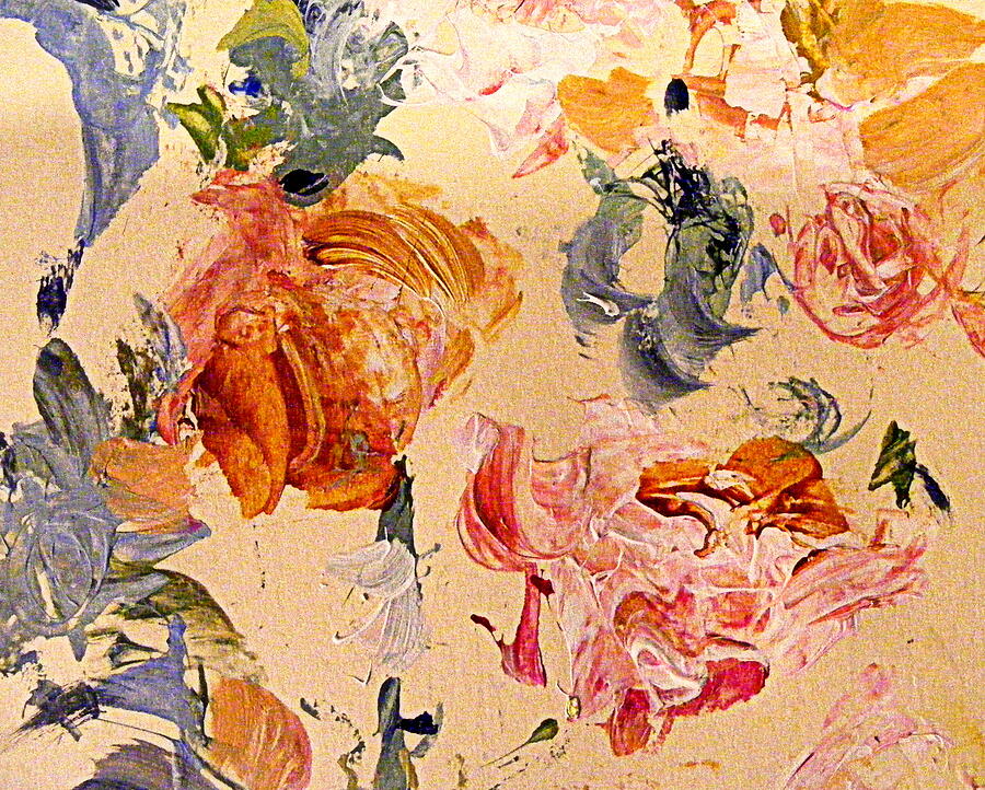 Fall Roses Painting by Nancy Kane Chapman