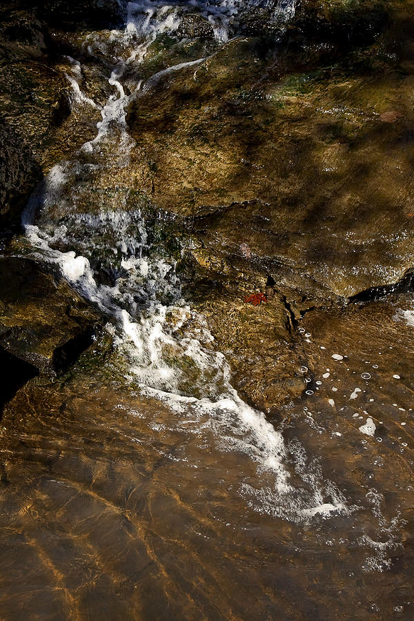 Fall Runoff at Broadwater Falls Photograph by Michael Dougherty