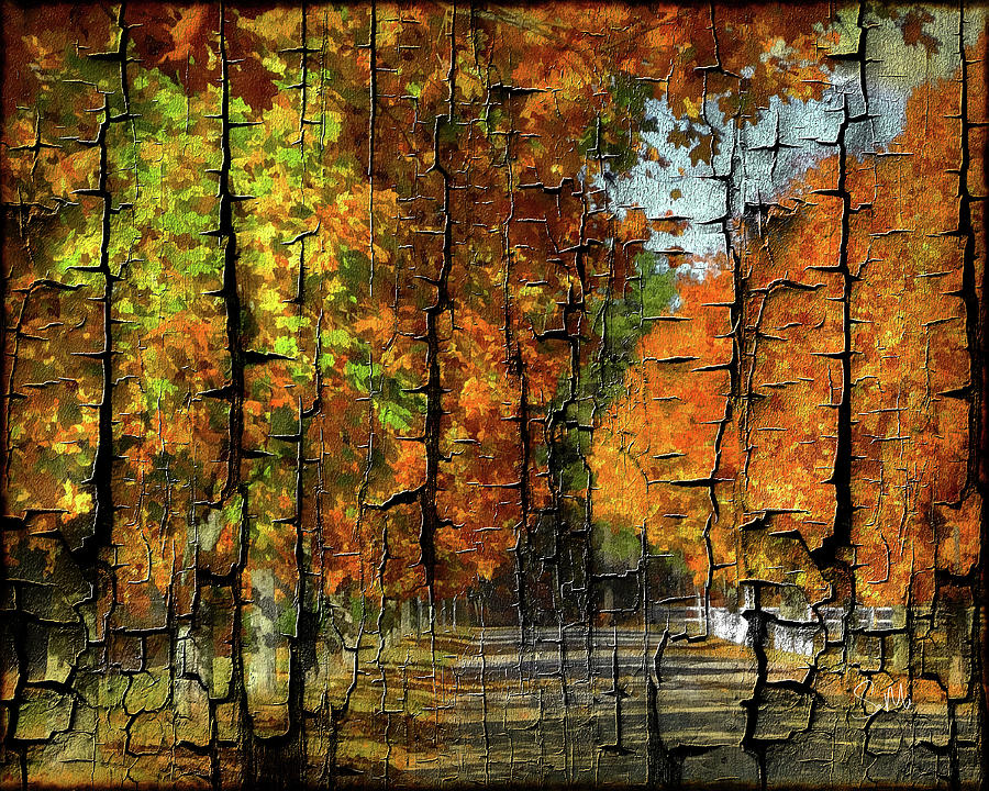 Fall Digital Art by Sami Martin