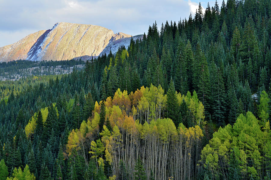 Fall Sunset at Molas Pass Photograph by Ray Mathis
