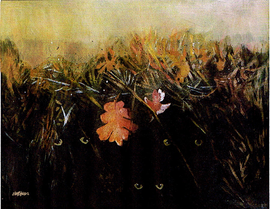 Fall Wind Across the Meadow Painting by Seth Weaver