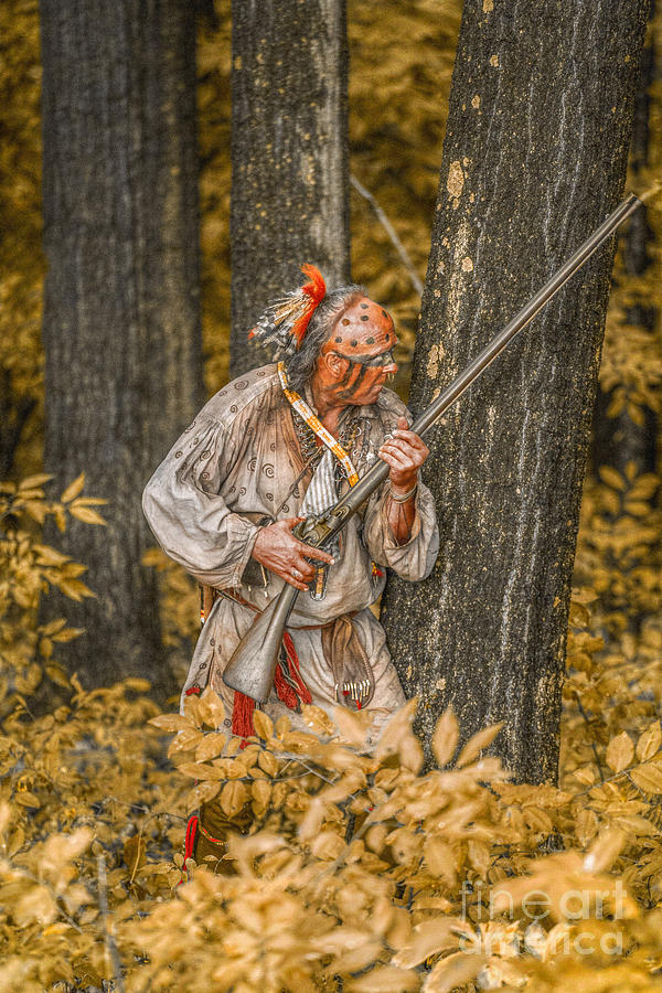 Fall Woodland Warrior Digital Art by Randy Steele