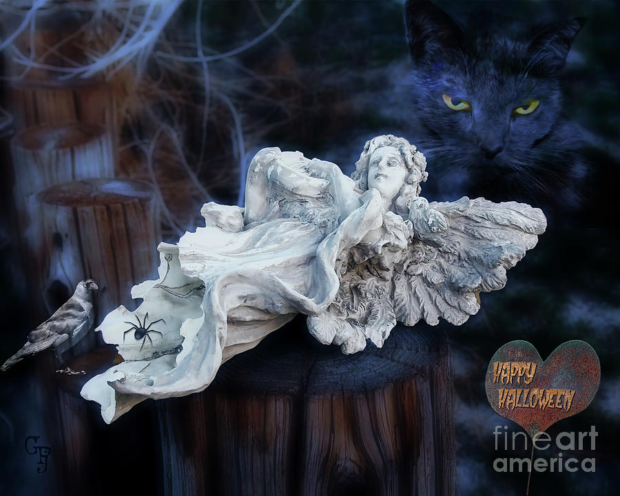 Fallen Angel Digital Art by Gabriele Pomykaj