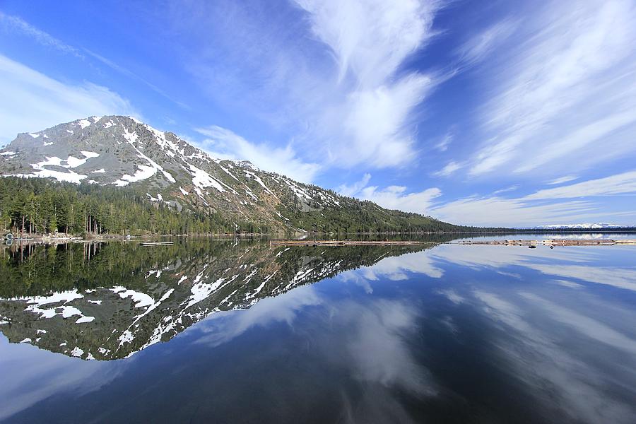  Fallen Leaf Lake Mirror Photograph by Sean Sarsfield