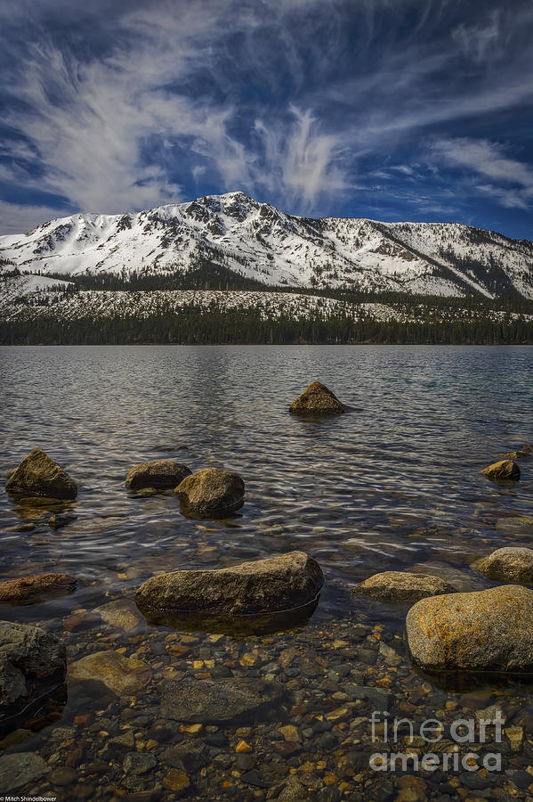 Fallen Leaf Lake Rocky Bottom Photograph by Mitch Shindelbower