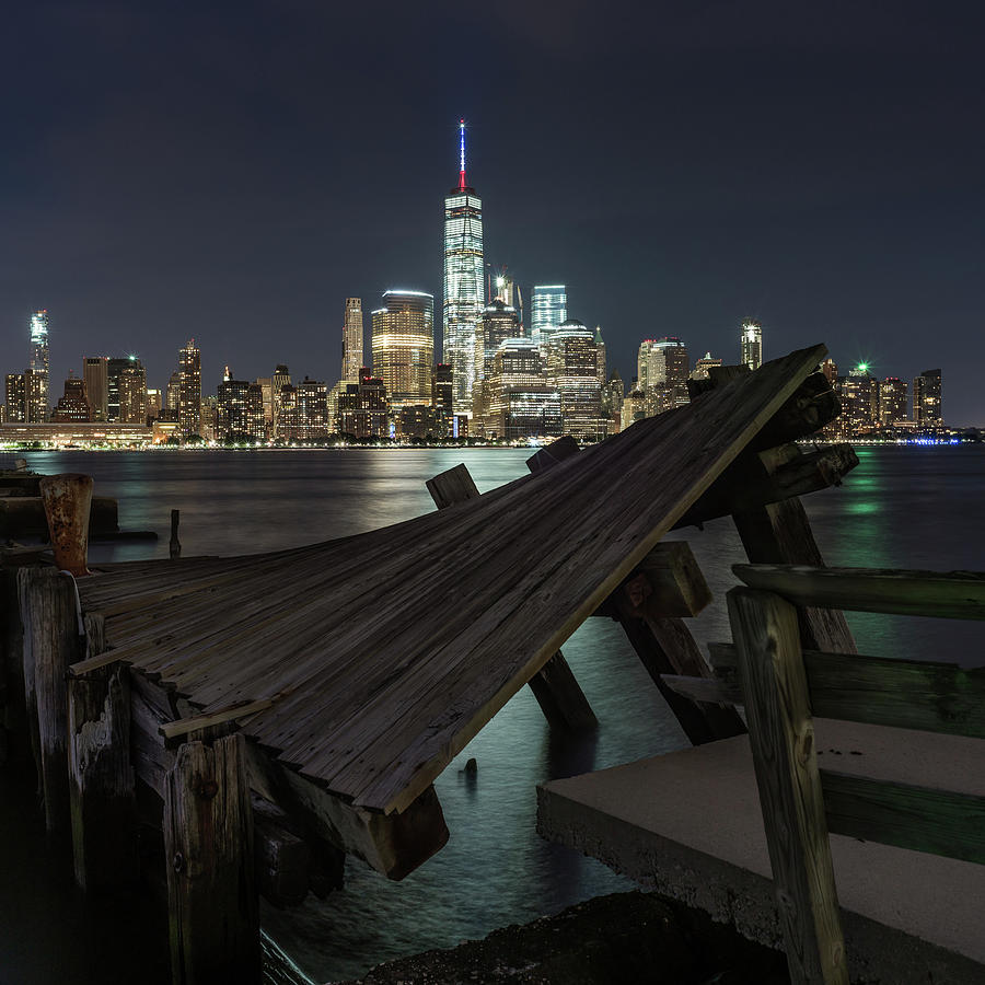 Fallen Pier Photograph by Michael Lee
