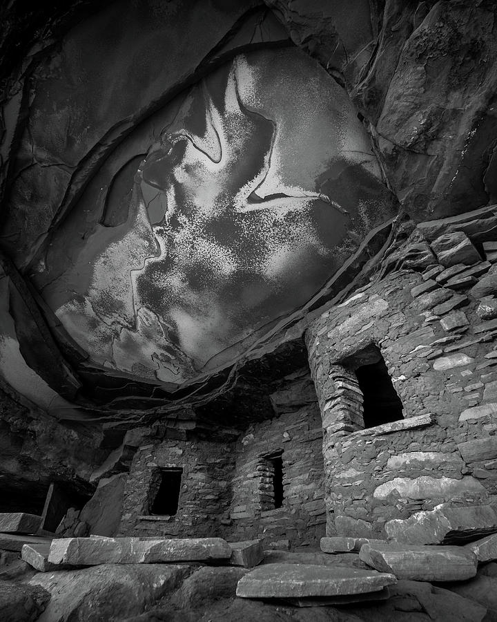 Fallen roof Photograph by Trevor Hales - Fine Art America