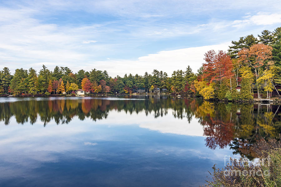 Falling for New Hampshire Photograph by Anthony Baatz