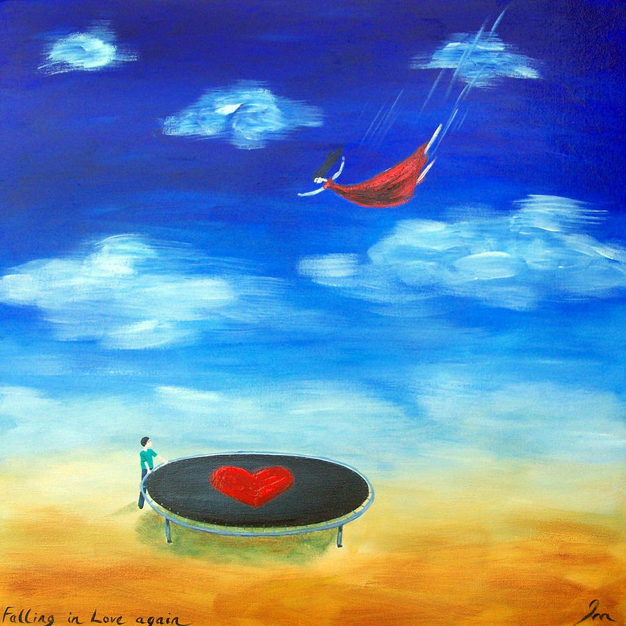Falling In Love Painting by Ira MitchellKirk