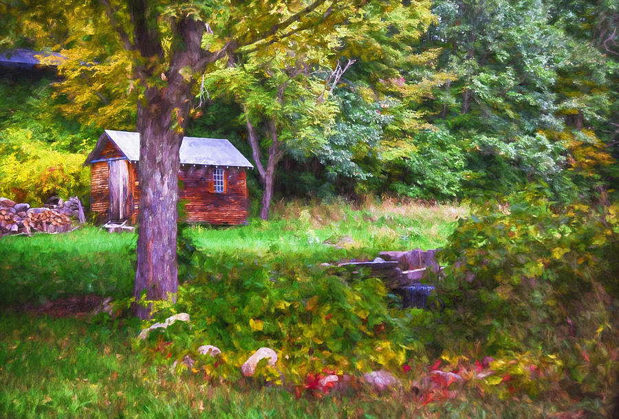 Barn Photograph - Falling Into Autumn by Tricia Marchlik