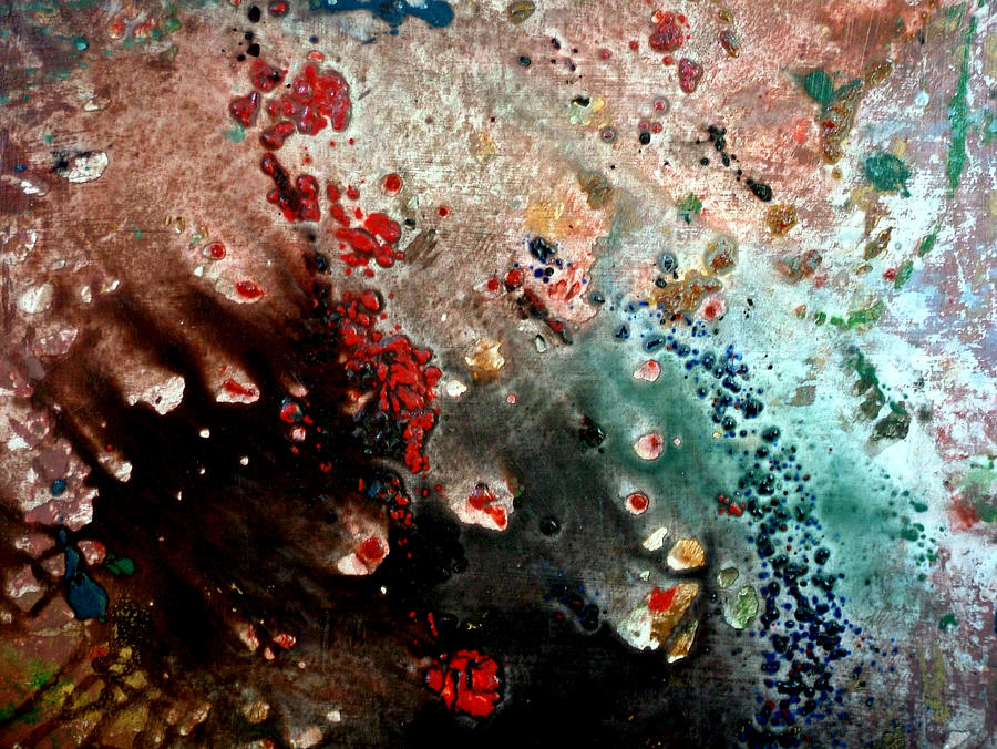 Falling Jewels Painting by Gene Garrison