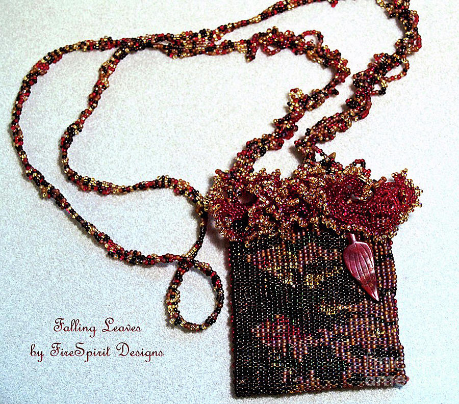 Falling Leaves Jewelry by Patricia Griffin Brett