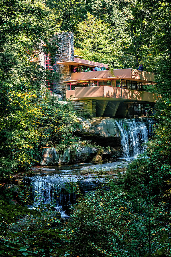Falling Water FLW House_IMG_9242 Photograph by Greg Kluempers