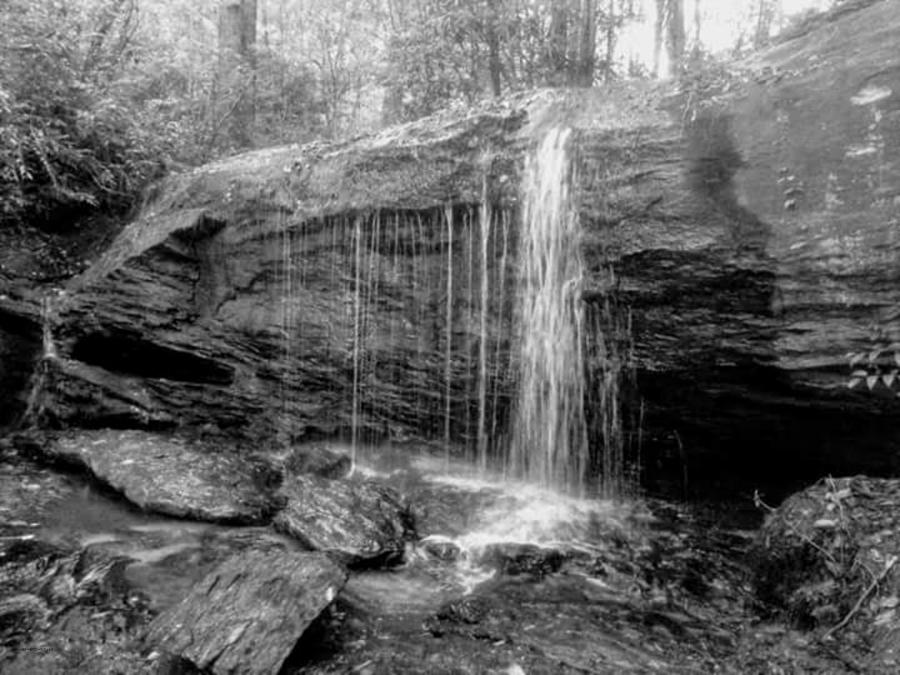 Falling Water Photograph by Kathy Barney