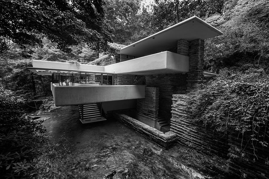 Fallingwater Entrance Photograph by Stephen Stookey