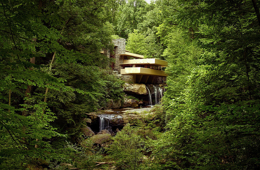 Architecture Photograph - Fallingwater  by Mountain Dreams